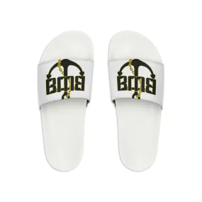 Men's All White Slide Sandals