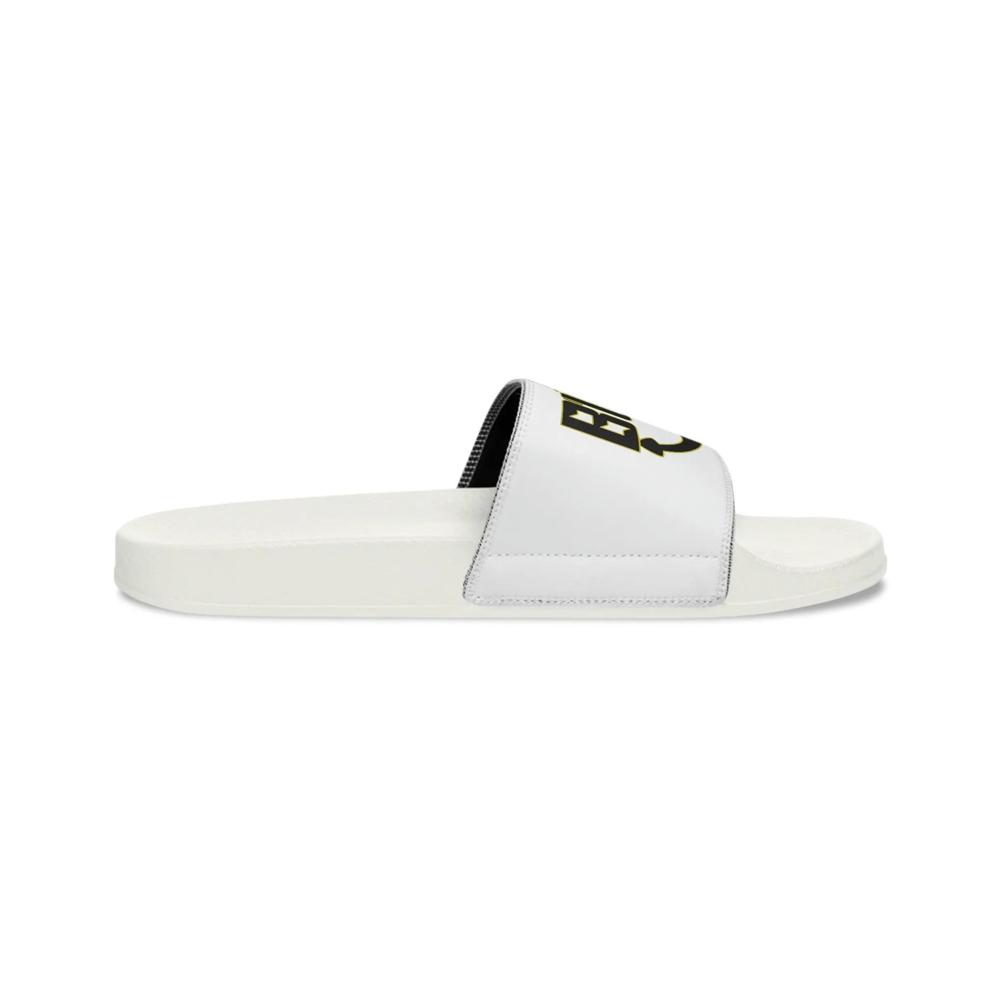 Men's All White Slide Sandals