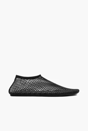 MINETTE CRYSTAL MESH FLAT