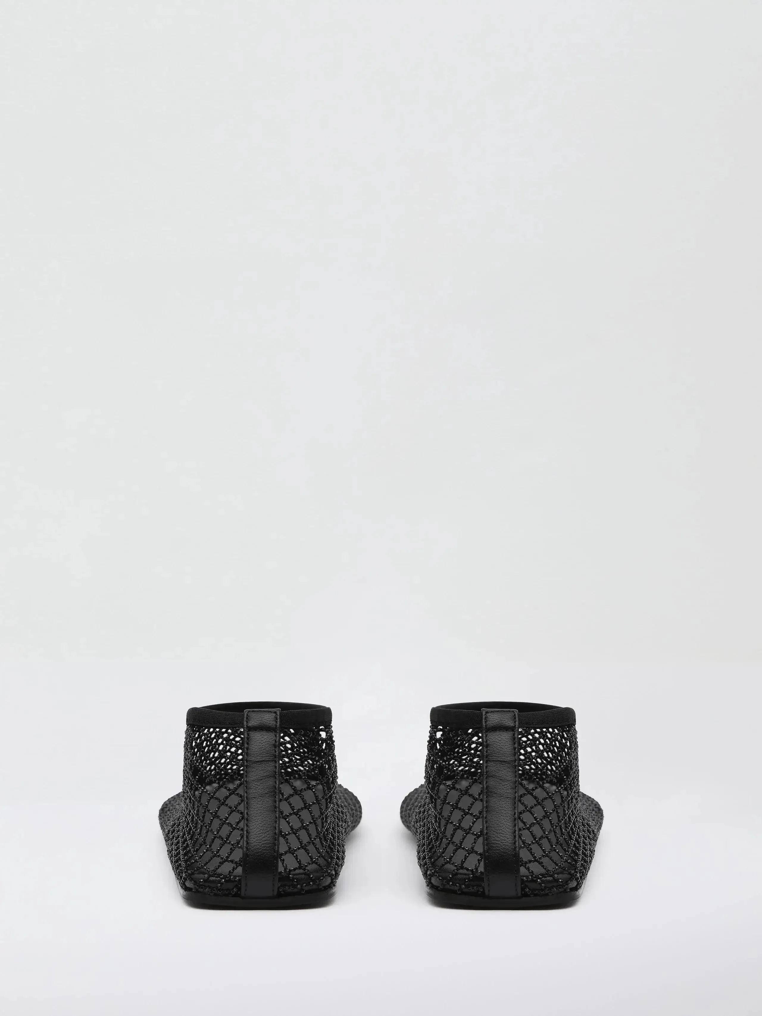 MINETTE CRYSTAL MESH FLAT