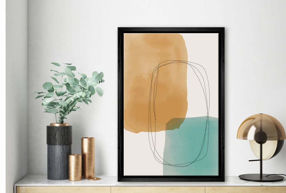 Minimalist Abstract 9B | Abstract Wall Art Print