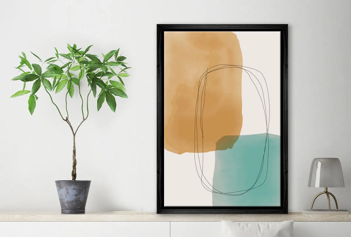 Minimalist Abstract 9B | Abstract Wall Art Print