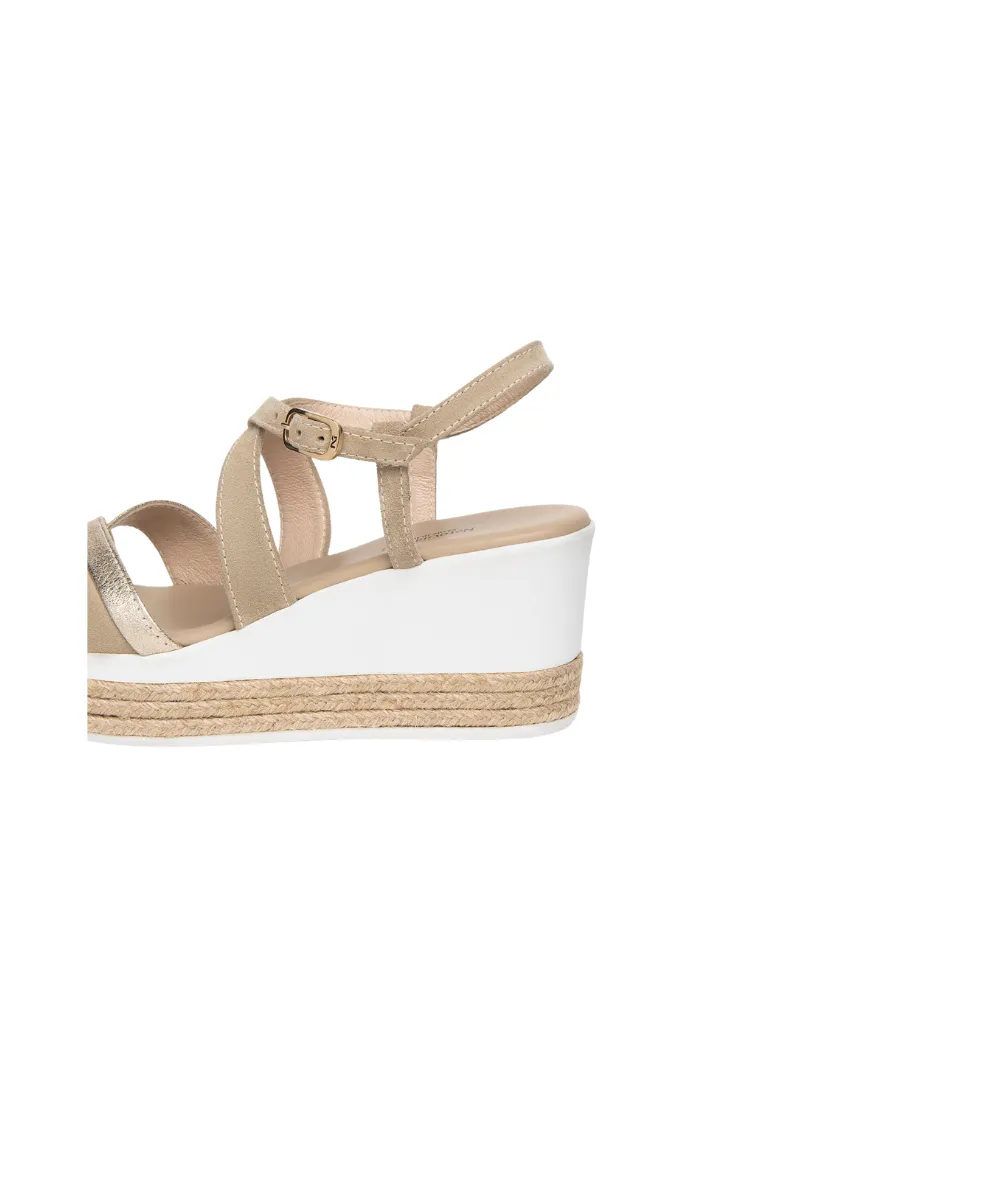NERO GIARDINI WOMENS SUEDE WEDGES
