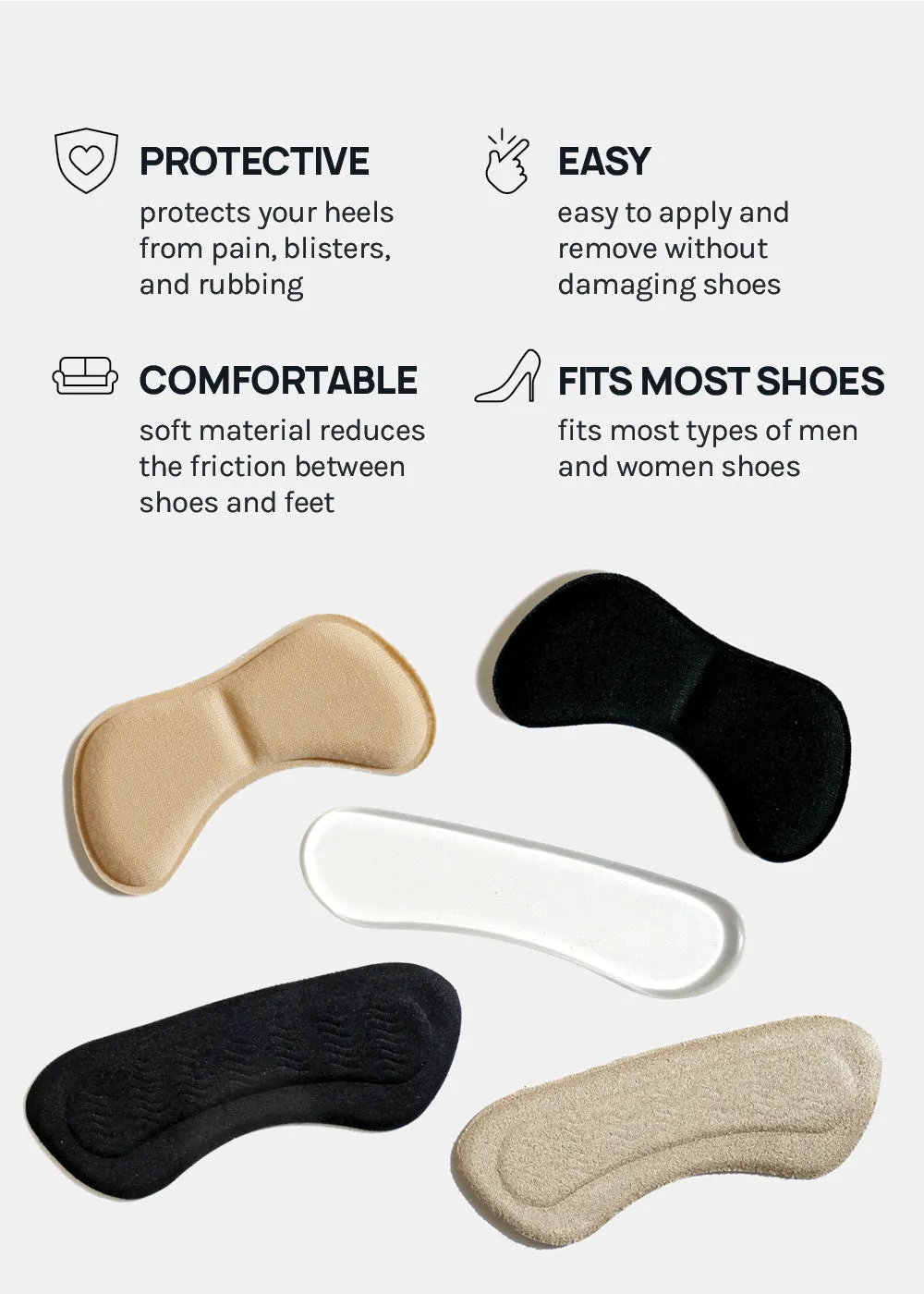 Official Key Items Soft Heel Grips