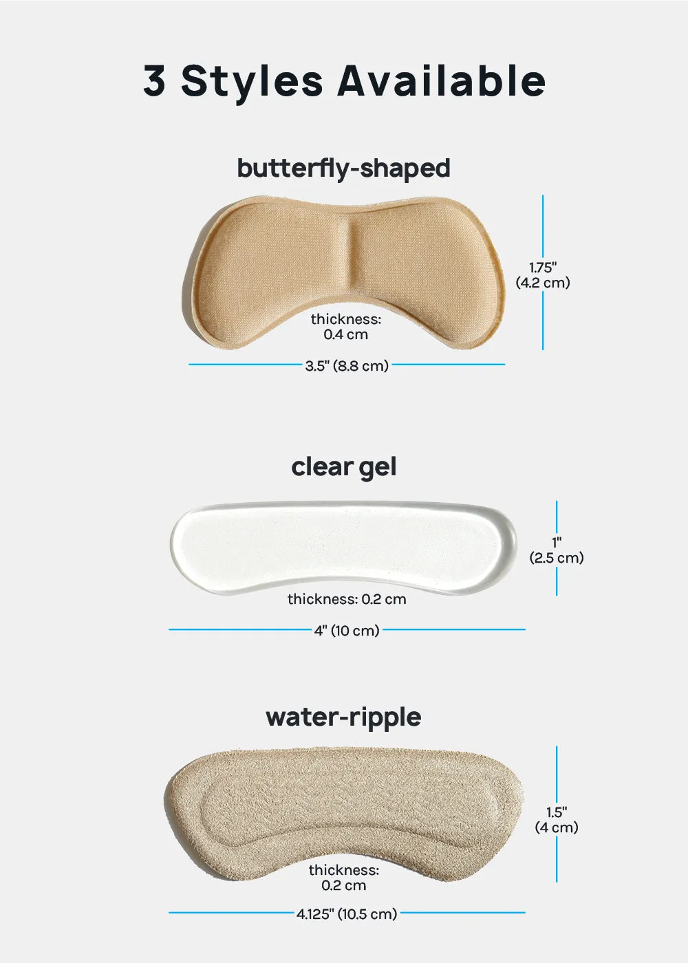 Official Key Items Soft Heel Grips