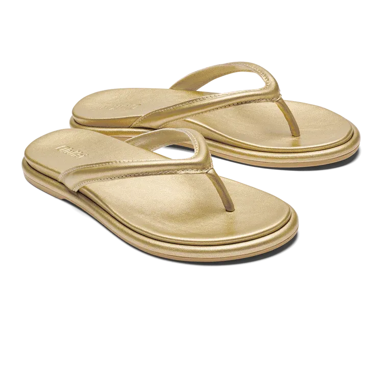 OluKai Womens Tiare Leather Beach Sandals