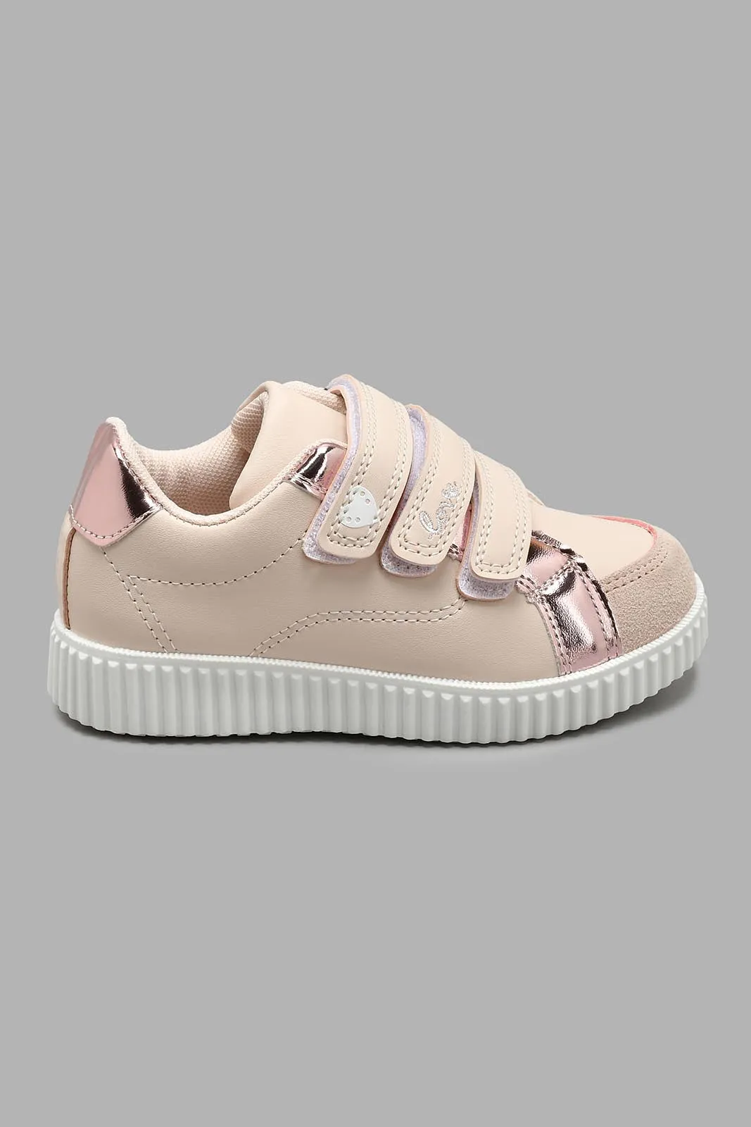 Pink Heart Sneaker