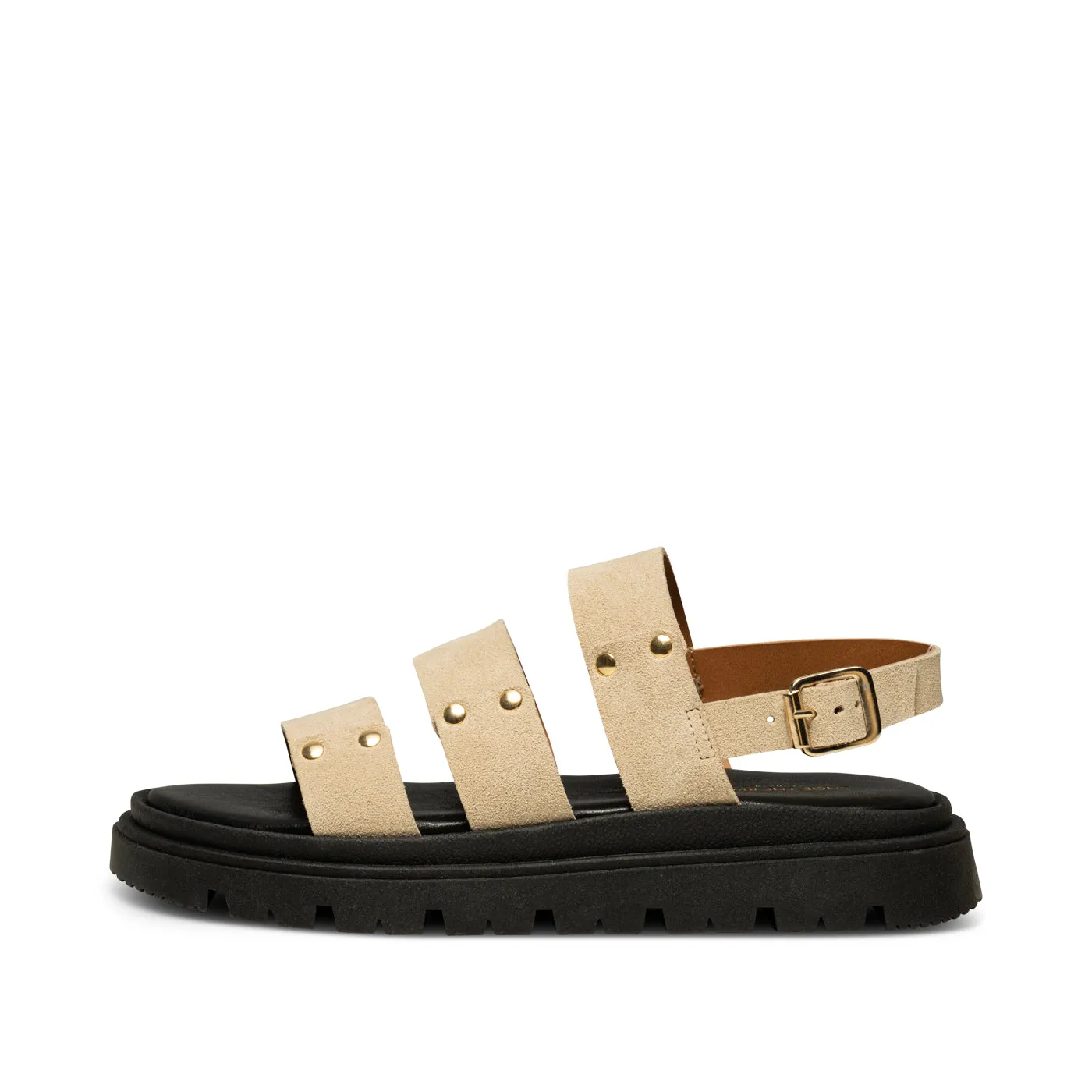 Rebecca slingback suede - TAUPE