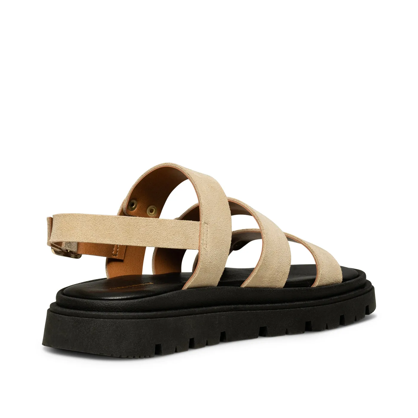Rebecca slingback suede - TAUPE