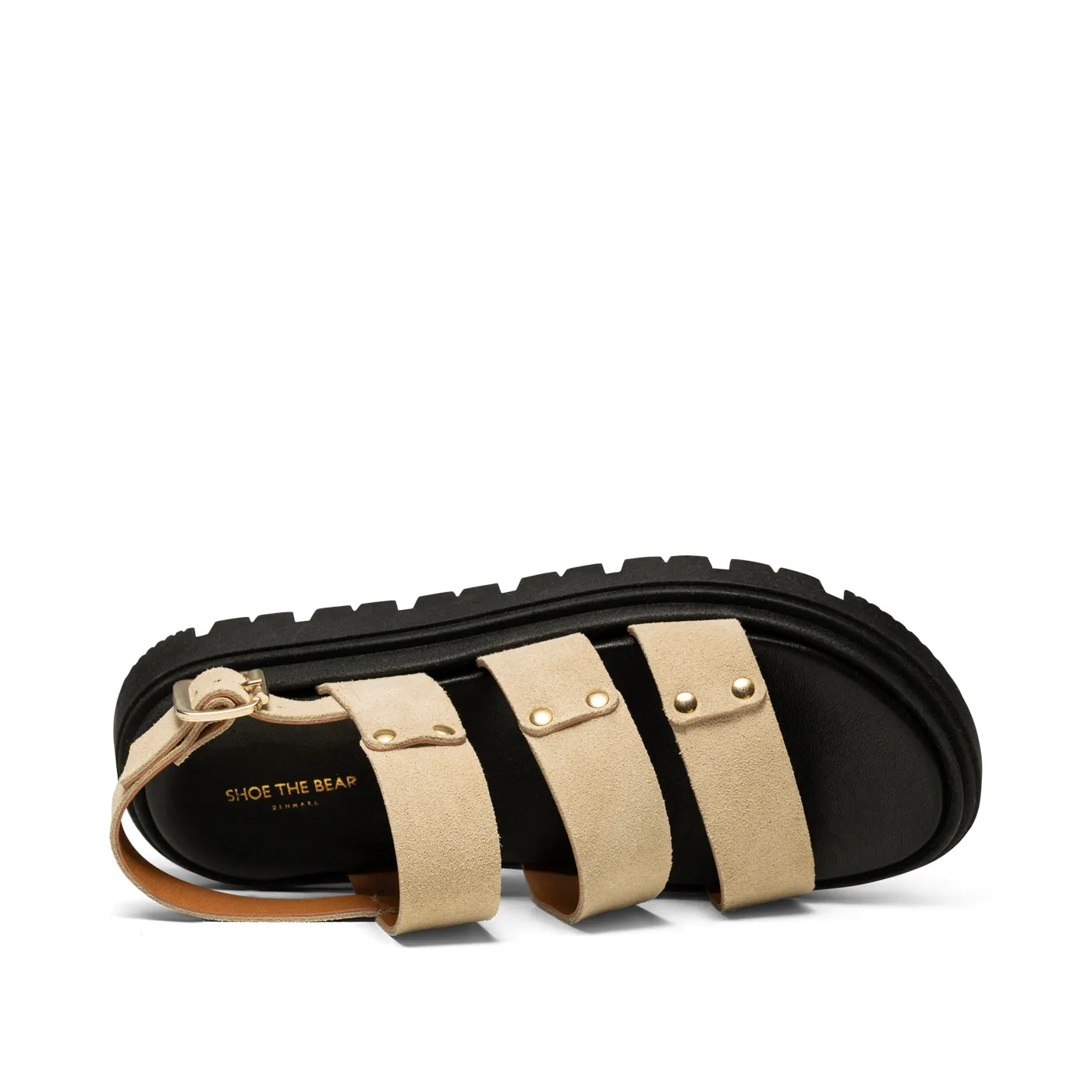 Rebecca slingback suede - TAUPE