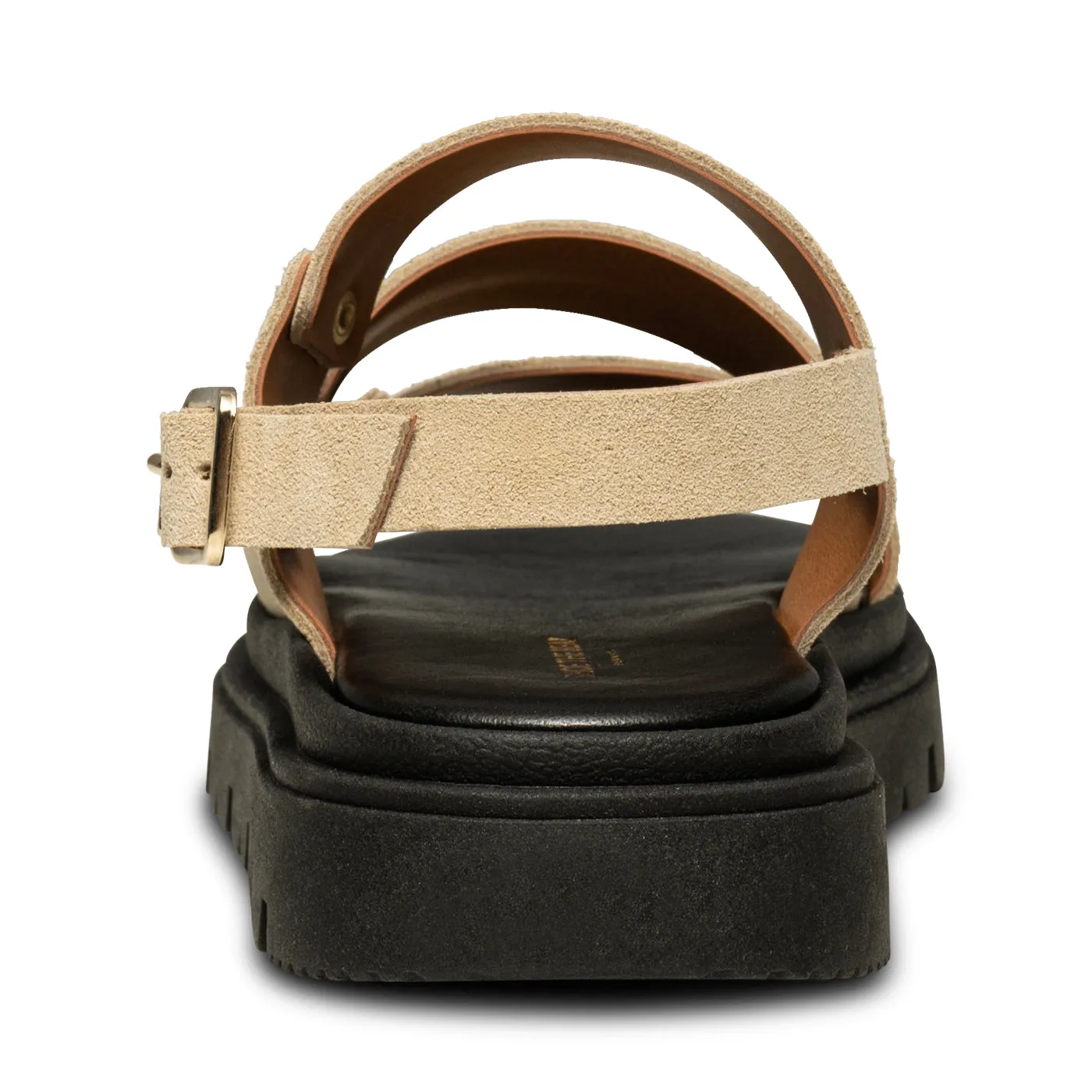 Rebecca slingback suede - TAUPE