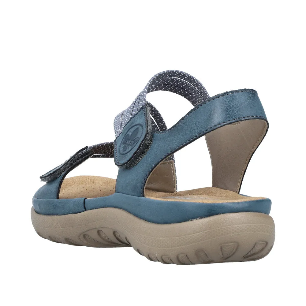 Rieker Womens 64870 Franja 70 Blue