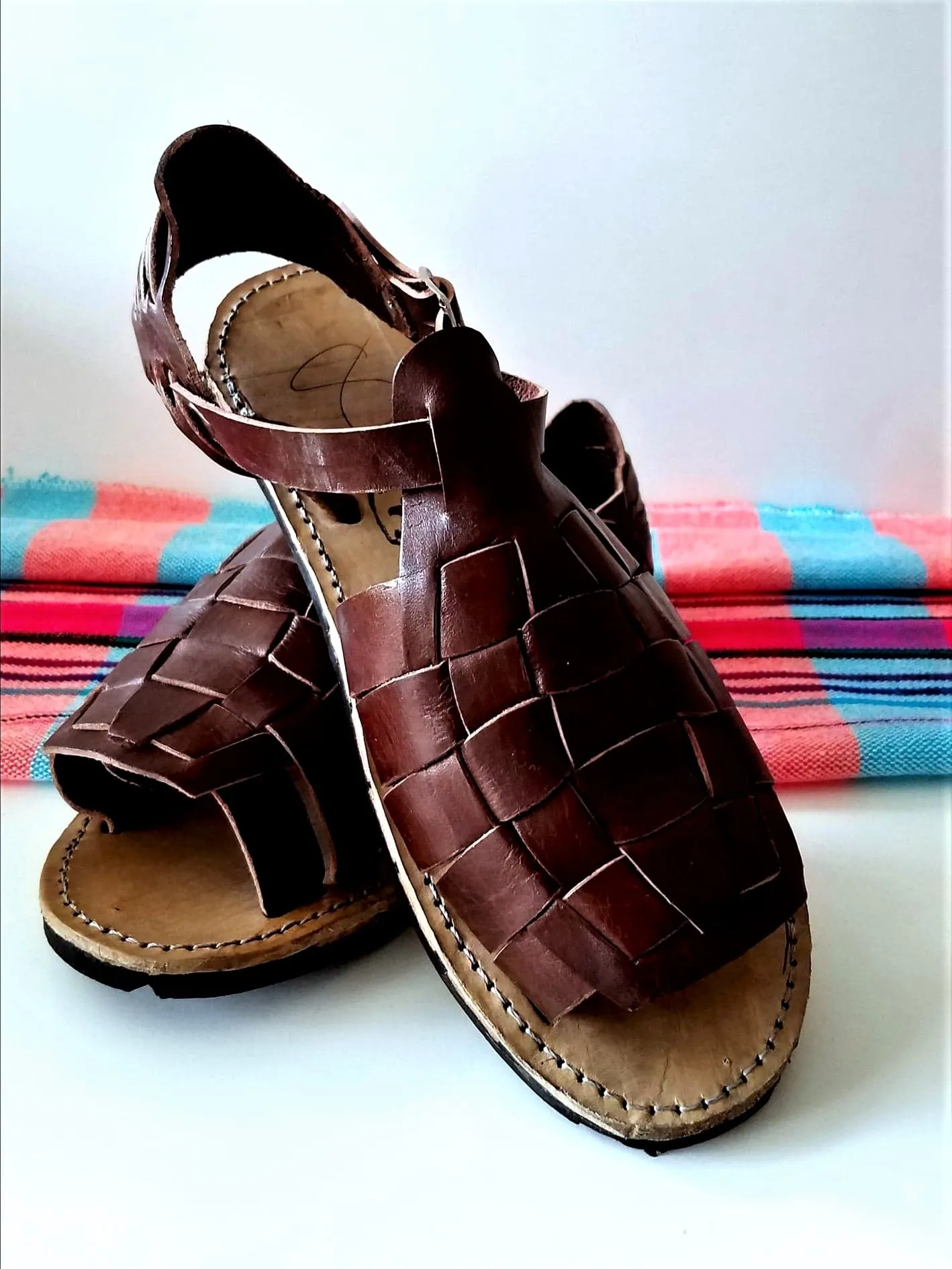 Rustic Handmade Mexican Men's Huaraches Sandals