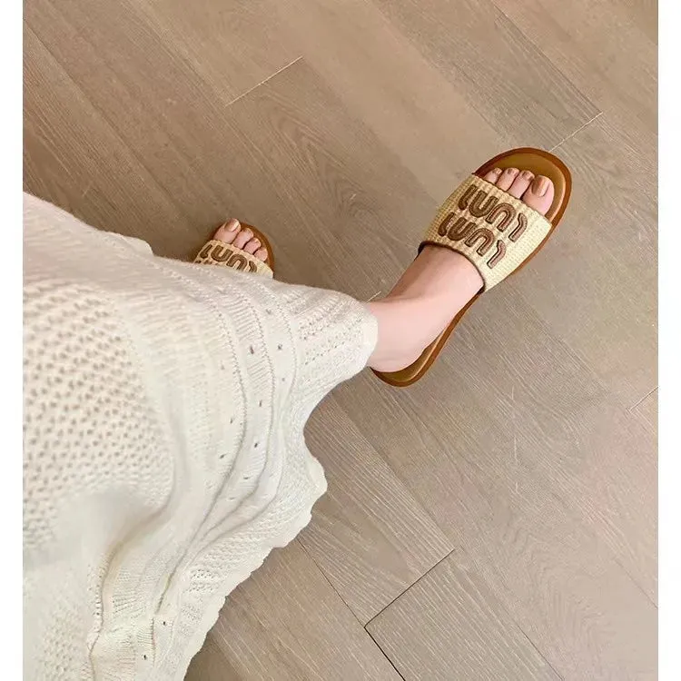 Sabella | Luxury Woven Flat Sandals