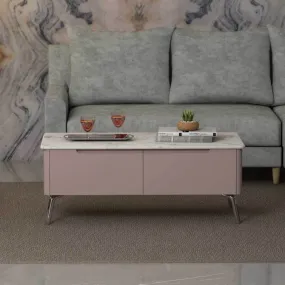 Samira Polished Sintered Stone Coffee Table (100cm)