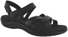 SAS Pier Heel Strap Sandal - Black Sand