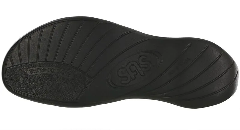 SAS Pier Heel Strap Sandal - Black Sand