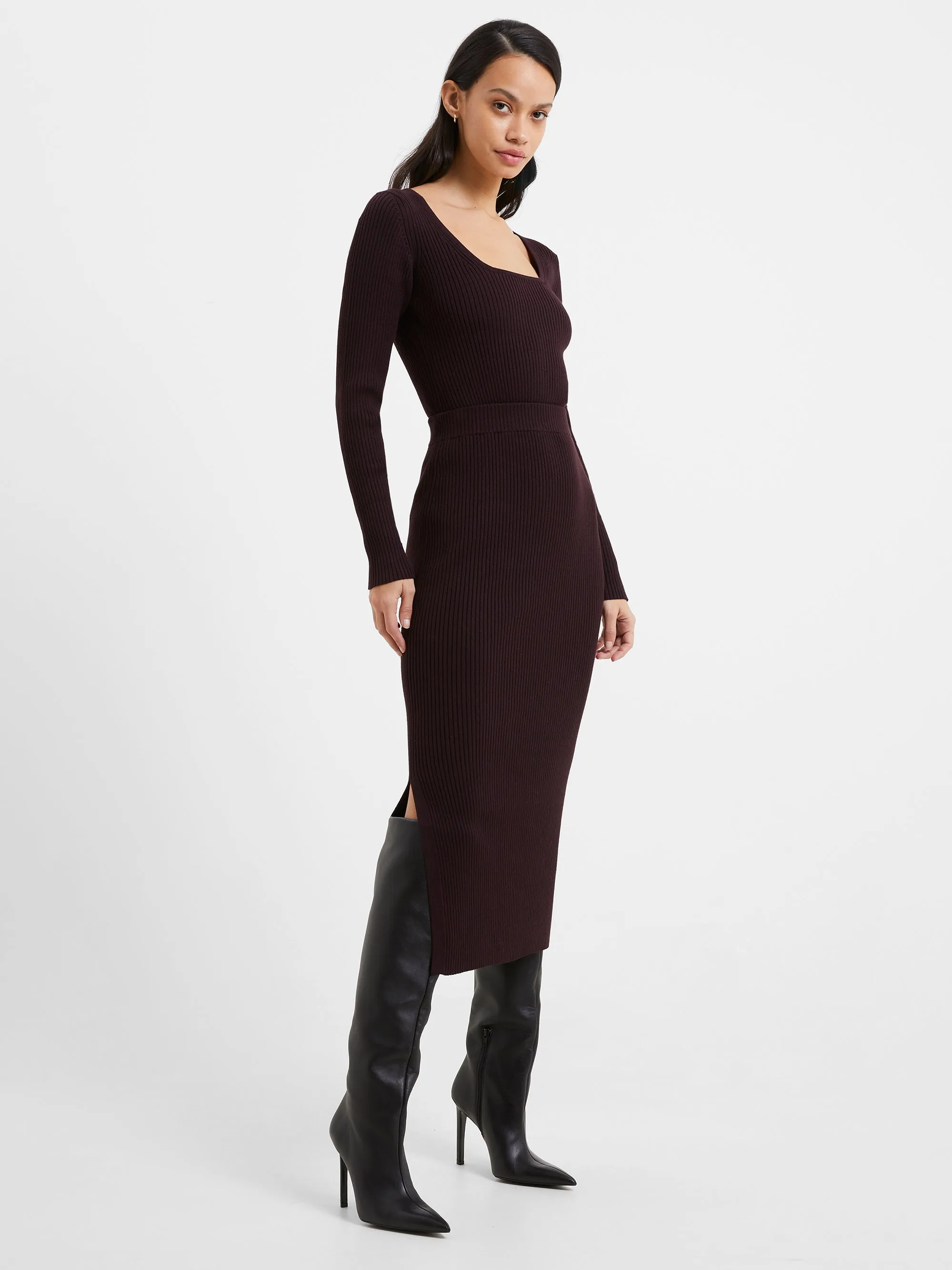 Simona Knit Long Sleeve Sweater