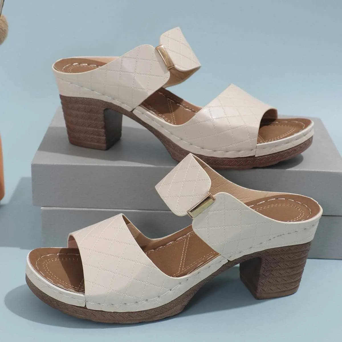 Stylish block heel sandals for any occasion