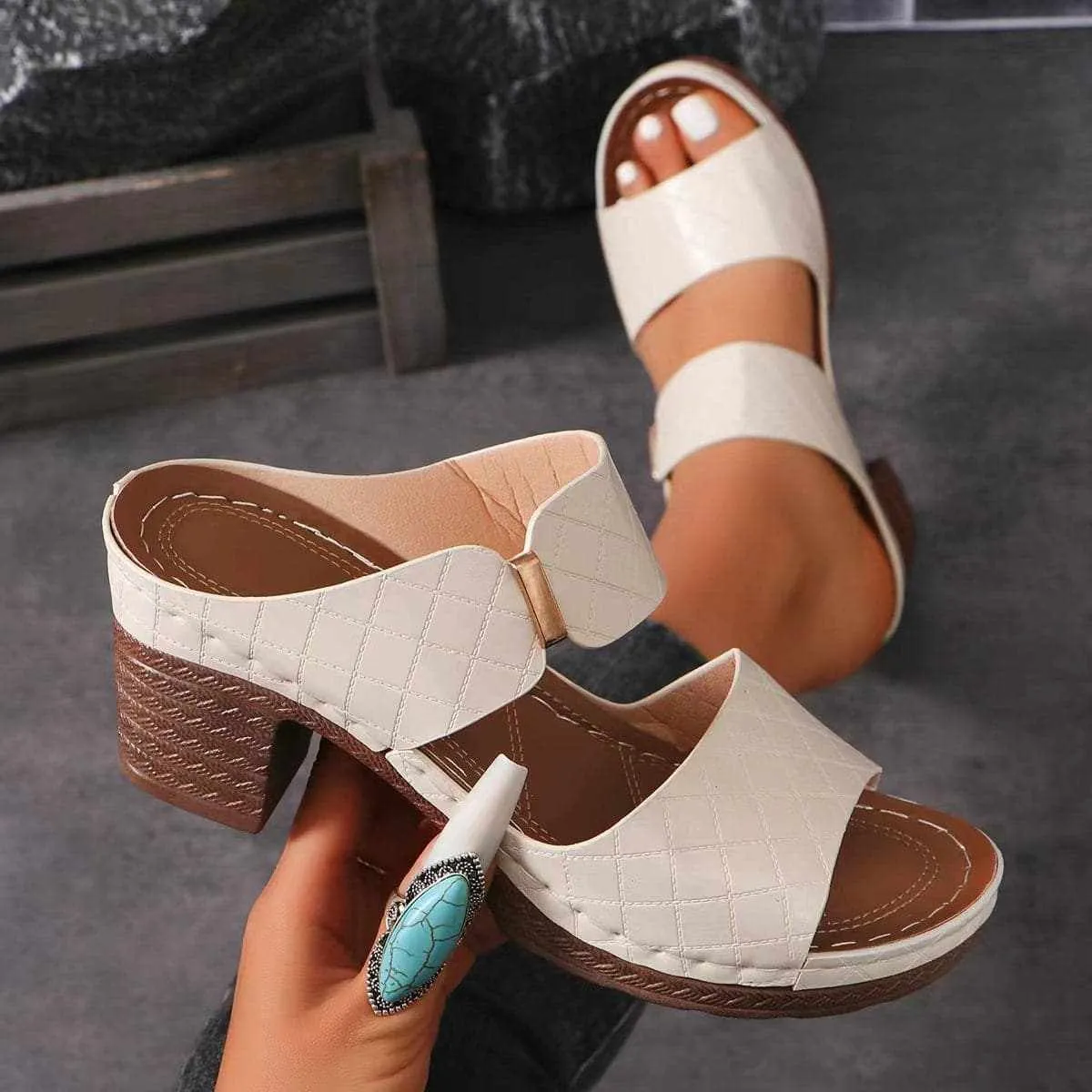 Stylish block heel sandals for any occasion