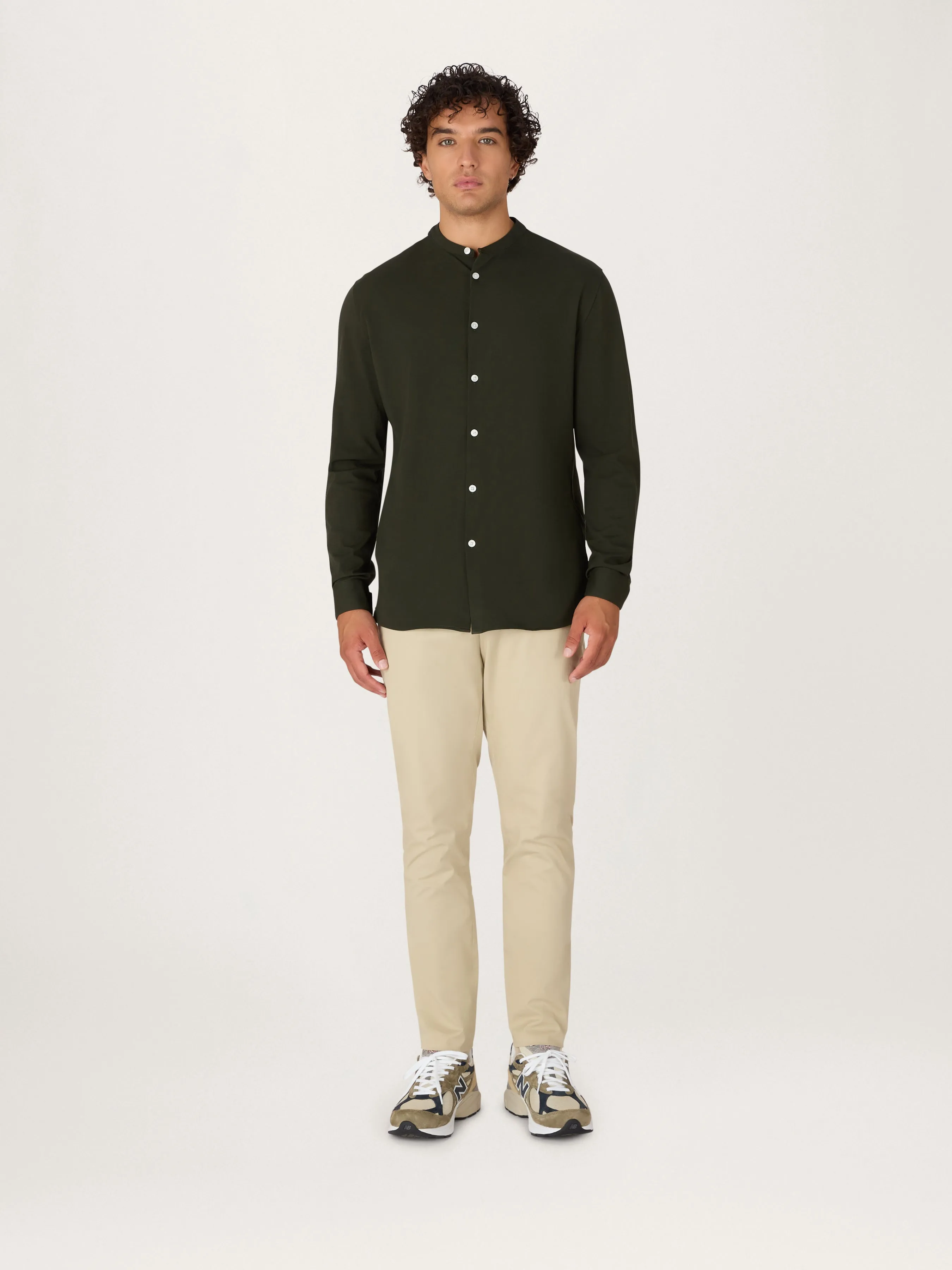 The All Day Shirt Jersey || Dark Olive