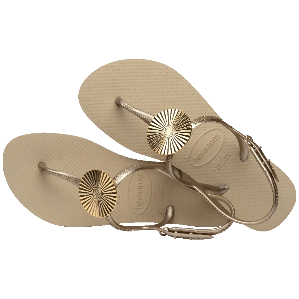 Twist Metal Sandals