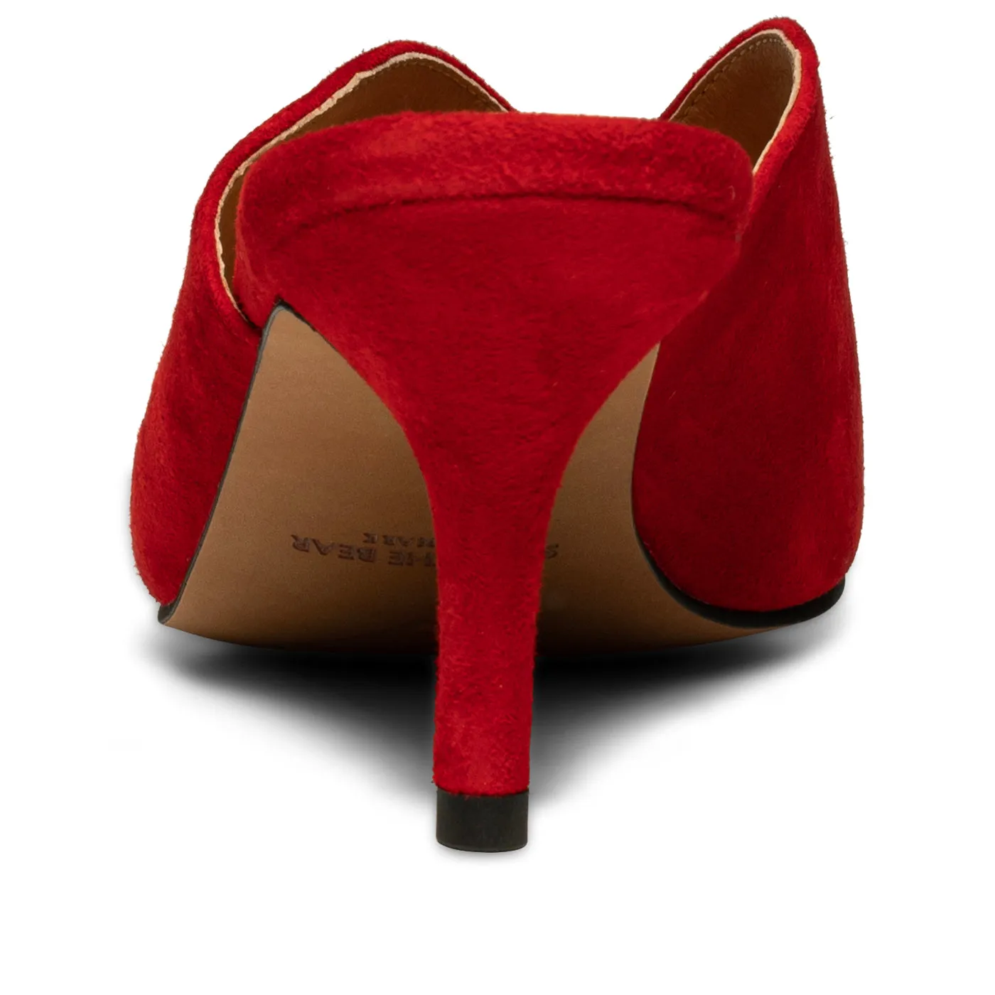 Valentine sandal ruskind - Fire Red