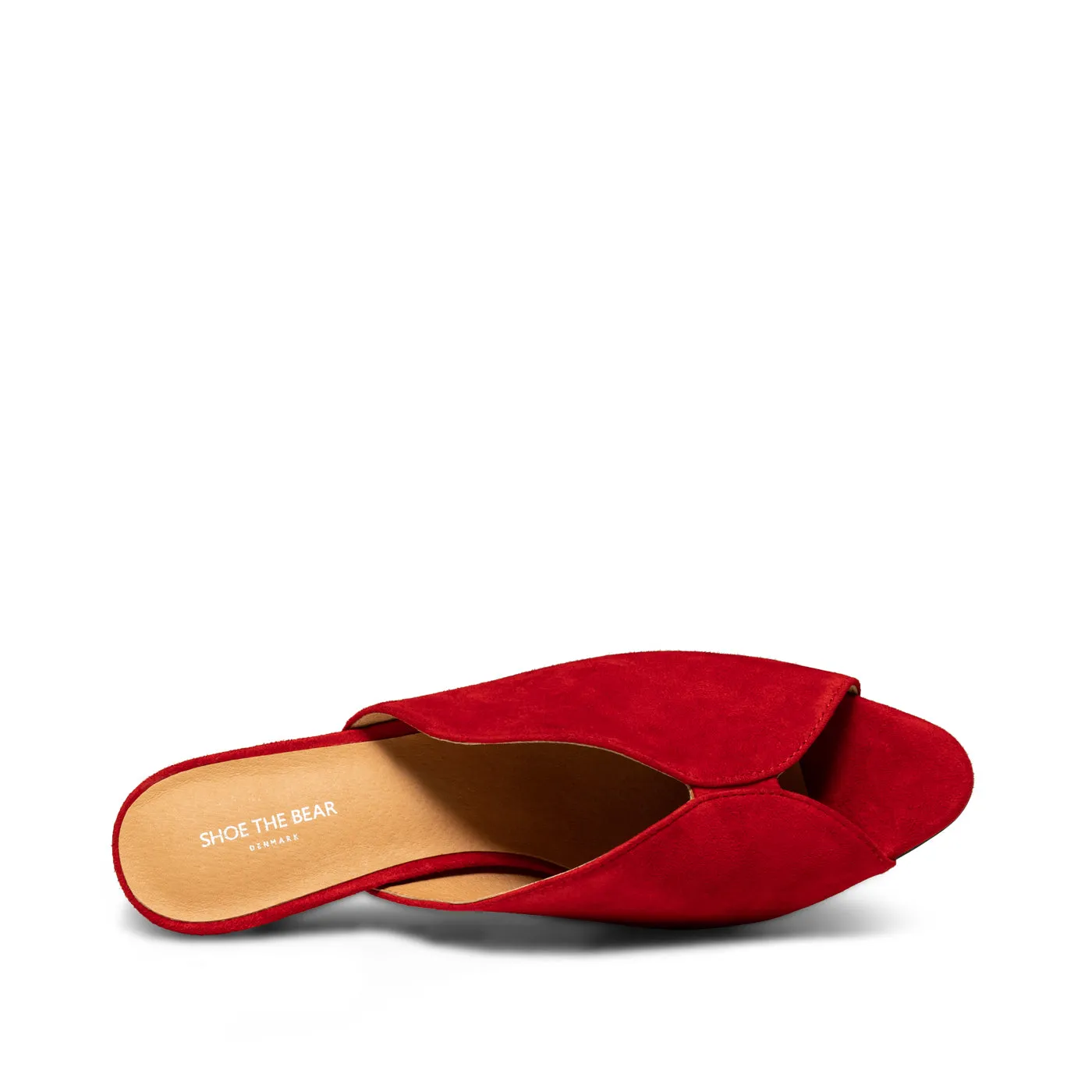Valentine sandal ruskind - Fire Red