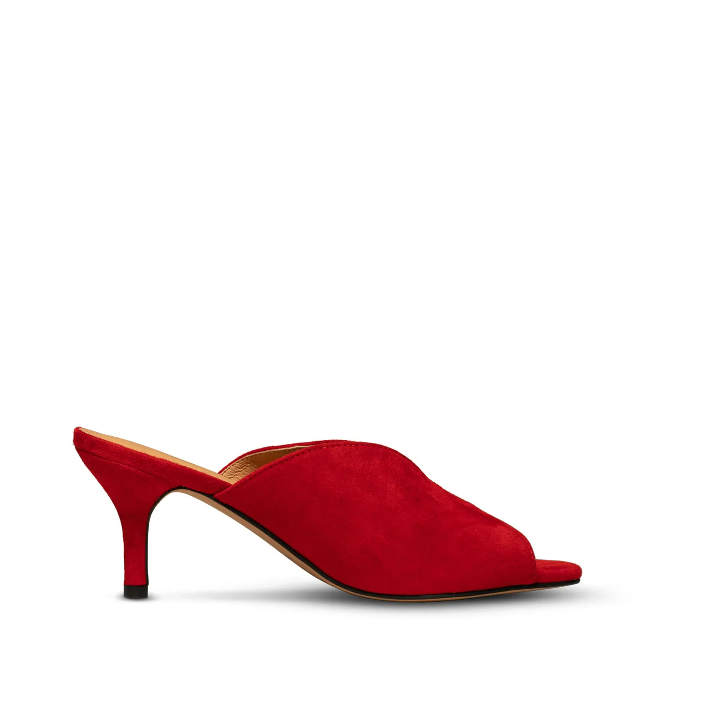 Valentine sandal ruskind - Fire Red