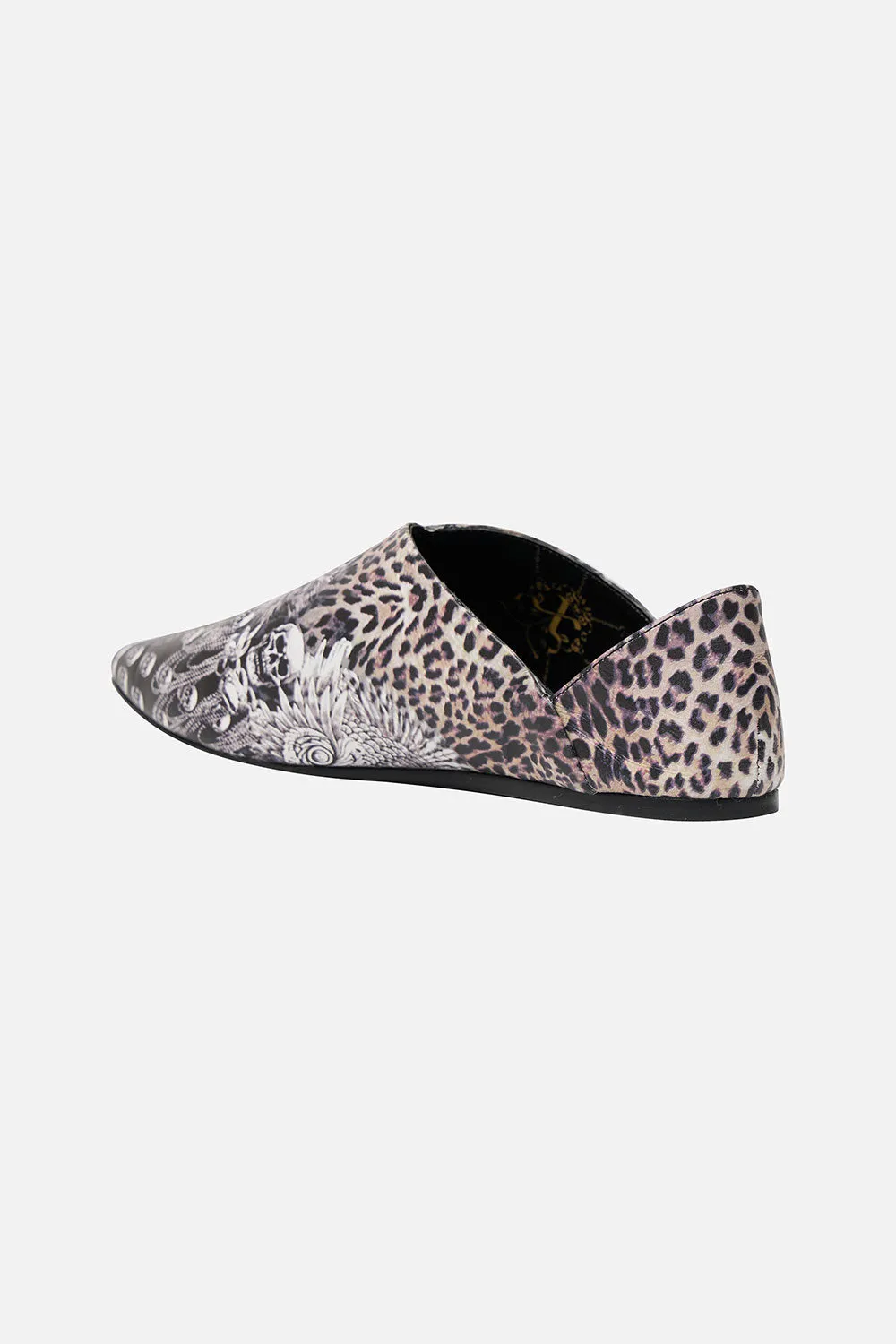 VENETIAN SLIPPER WITH COLLAPSABLE HEEL ORDER OF DISORDER