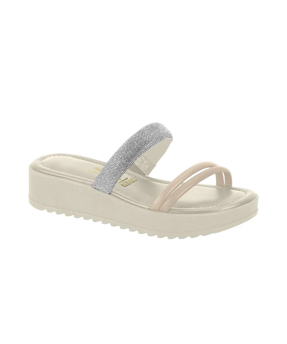 VIZZANO WOMEN FLATS WITH DIAMONDS AND HIGH SOLE