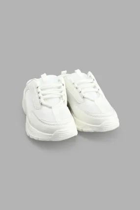 White Mule Sneaker