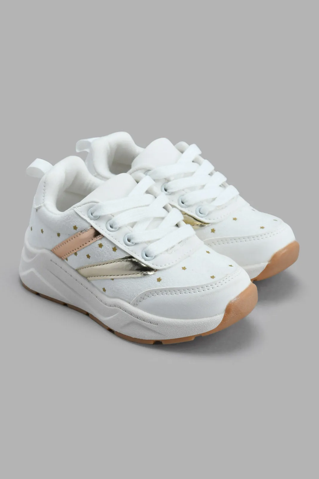 White Star Print Sneaker