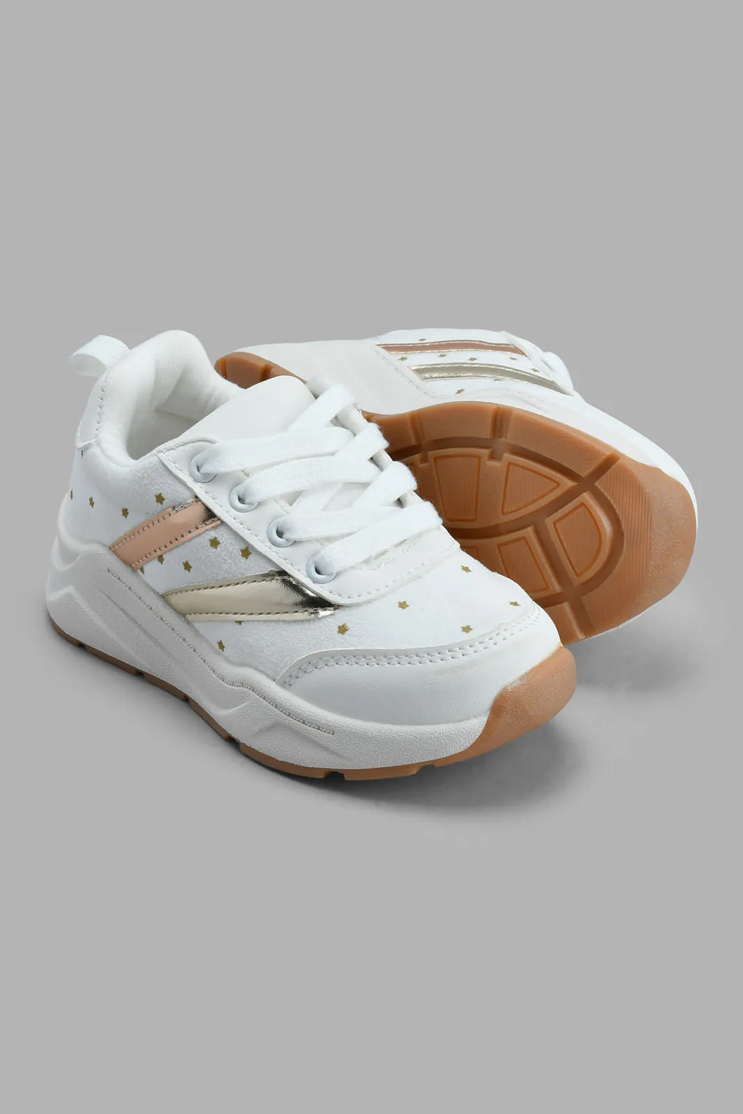 White Star Print Sneaker