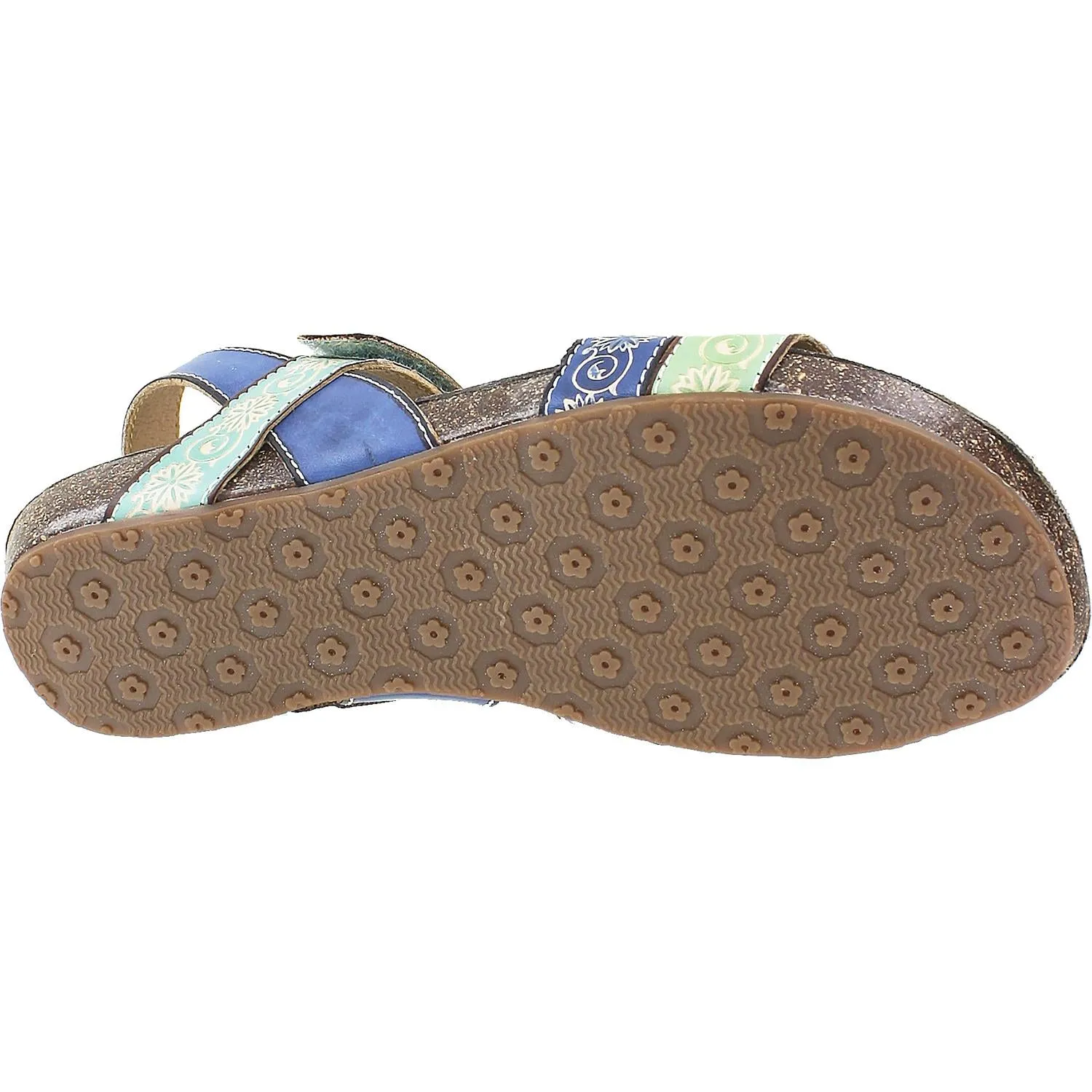 Women's L'Artiste by Spring Step Paldina Blue Multi Leather