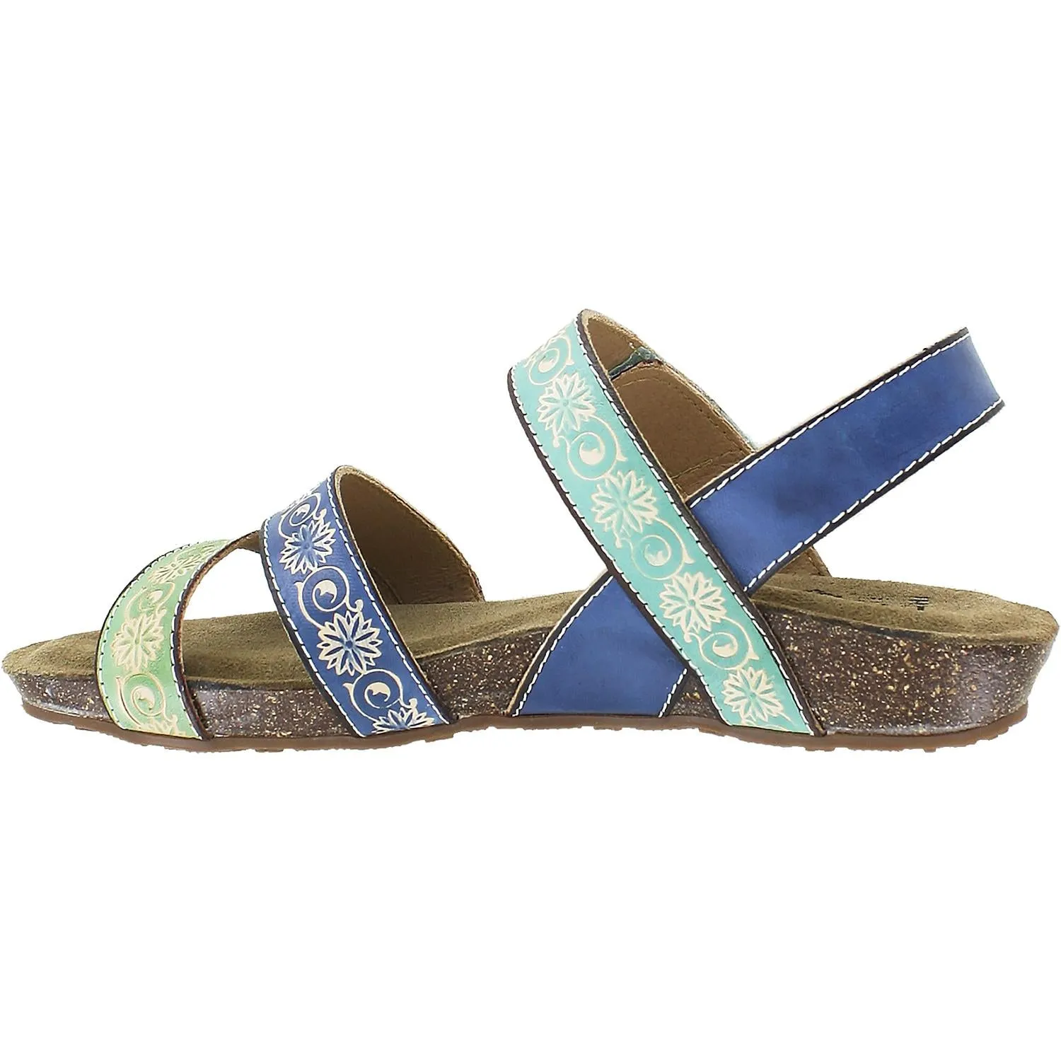 Women's L'Artiste by Spring Step Paldina Blue Multi Leather