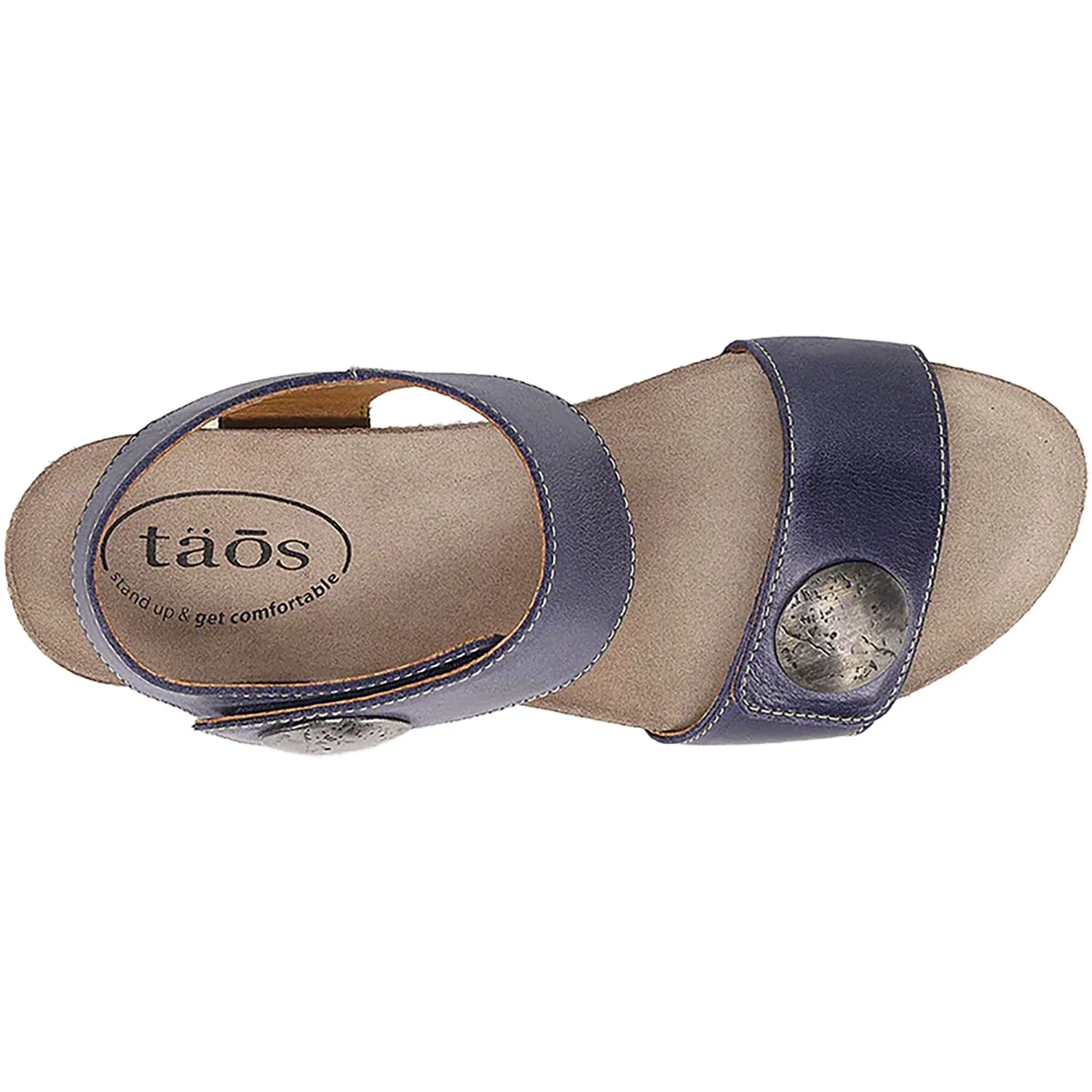Women's Taos Carousel 3 Dark Blue Leather