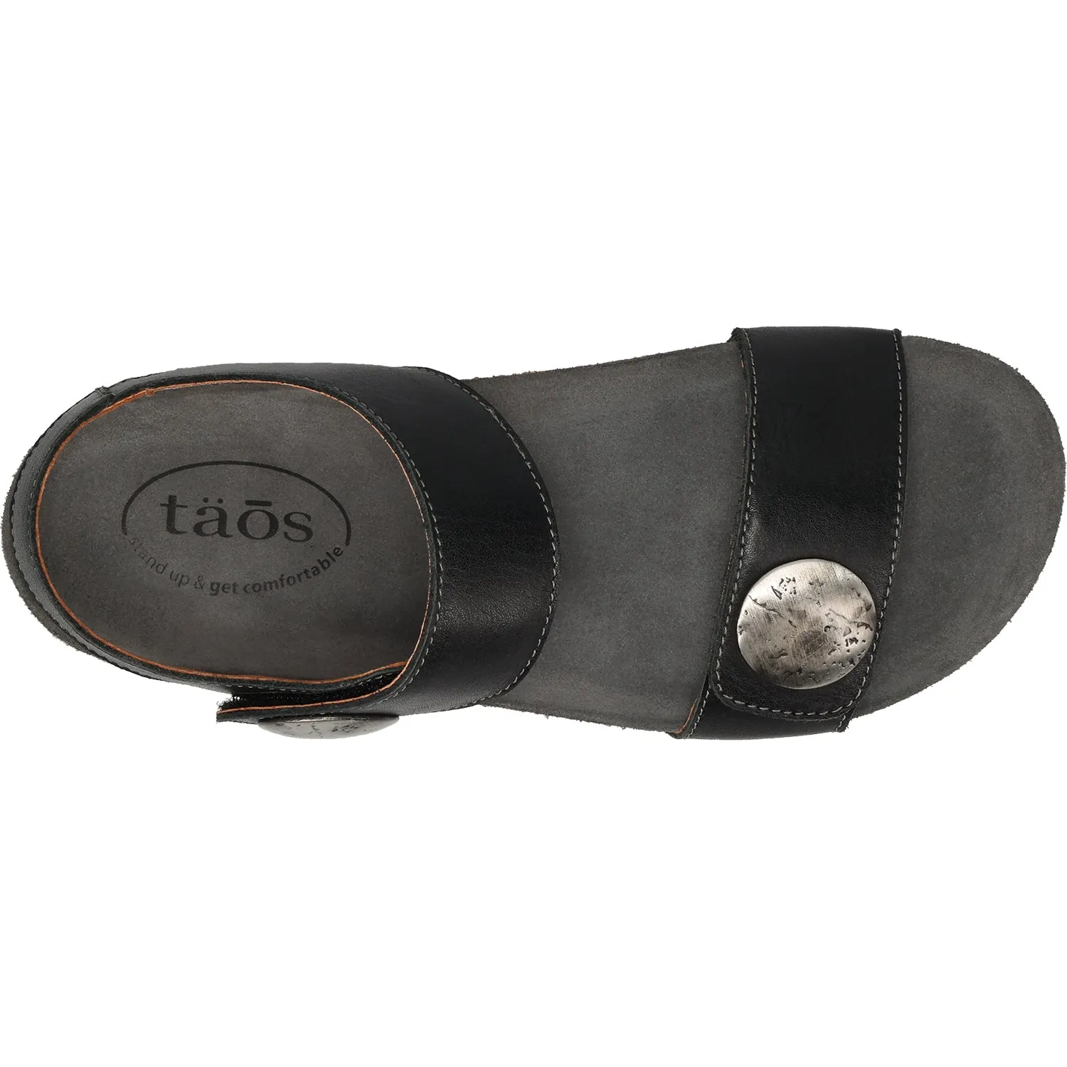 Women's Taos Luckie Black Leather