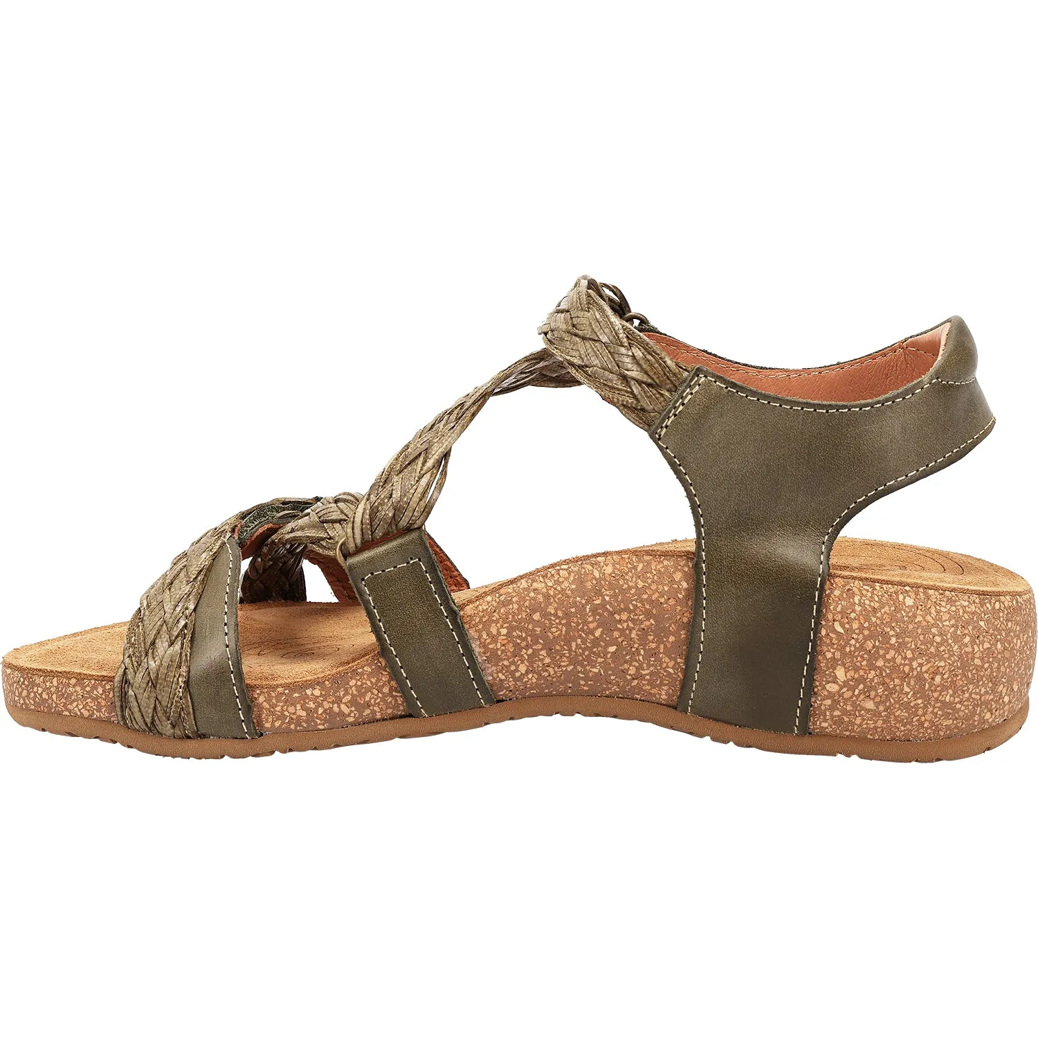 Women's Taos Newlie Olive Leather