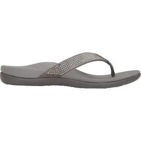 Women's Vionic Tide Rhinestones Pewter Suede