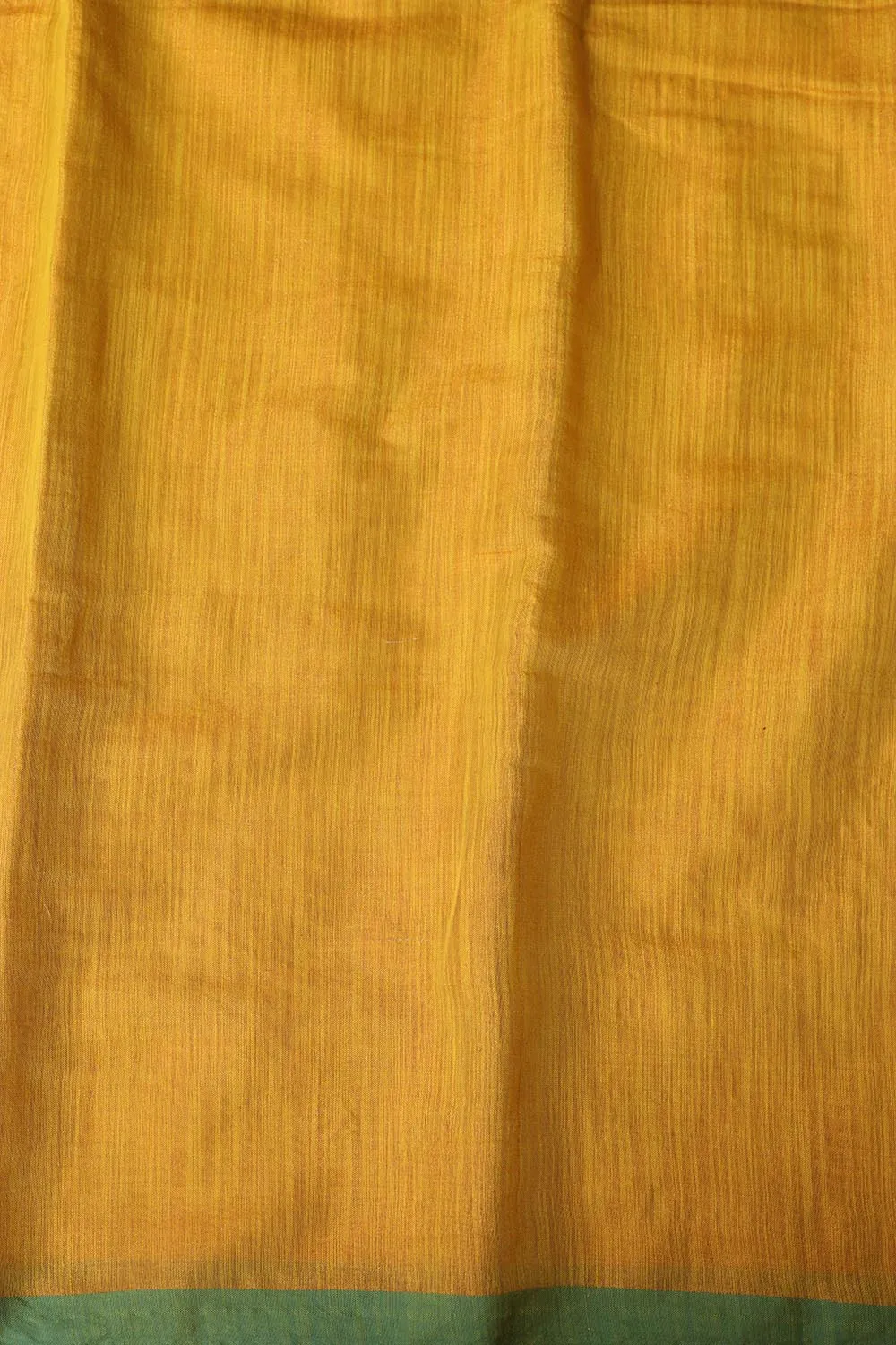 Yellow Plain Tissue Cotton Suit With Banarasi Kimkhwab Design Silk Dupatta
